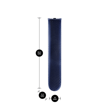 Ploom AURA Front Panel Navy Blue Augmented Pattern