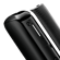 Close-up of Jet Black Augmented Pattern Ploom Aura front panel, detached from device