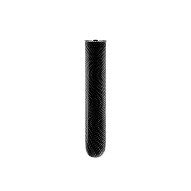 Front-facing view of Ploom Aura front panel in Jet Black Augmented Pattern color
