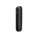 Side view of Ploom Aura front panel accessory in Jet Black Augmented Pattern color
