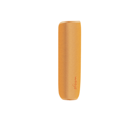 Prikaz Ploom AURA Mango Sorbet zadnje maske s desne strane
