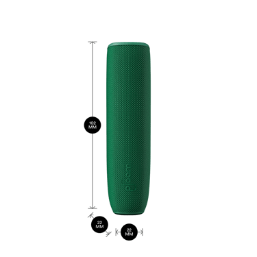 Ploom AURA Zadnja maska Amazon Green
