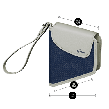 Ploom AURA Duo torbica Blue Silver