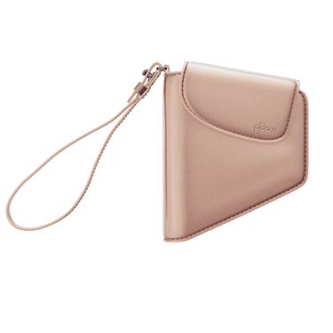 Prednji prikaz zatvorene Rose Gold Duo futrole