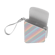 Bočni prikaz prazne i otvorene Multicolored Patterned Canvas Duo futrole
