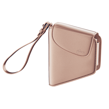 Prednji prikaz zatvorene Rose Gold Duo futrole