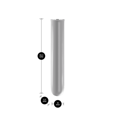 Ploom AURA Front Panel Glossy Lunar Silver