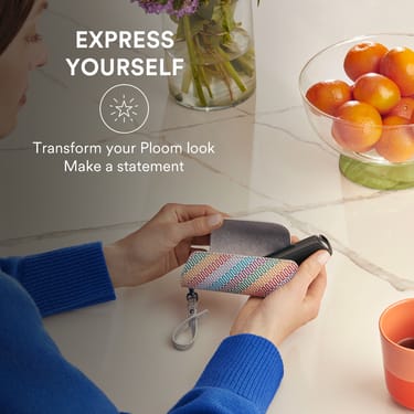 Ploom AURA Solo Carry Case Multicolored Patterned Canvas: express yourself, transform your Ploom look