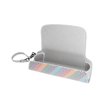 Bočni prikaz prazne Multicolored Patterned Canvas Solo futrole