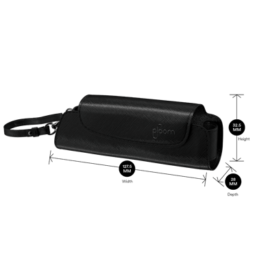 Ploom AURA Solo torbica Jet Black