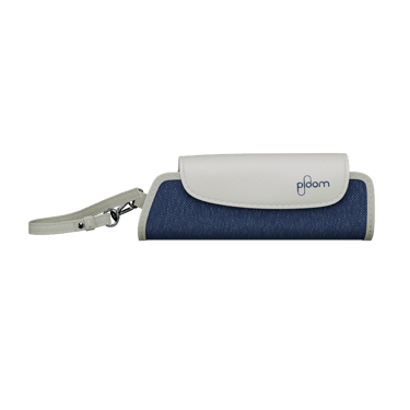 Prednji prikaz zatvorene Denim Leather Fusion Solo futrole
