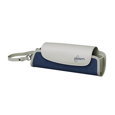 Prednji prikaz zatvorene Denim Leather Fusion Solo futrole
