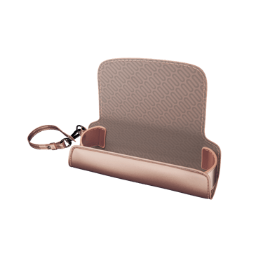 Bočni prikaz  prazne Rose Gold Solo futrole
