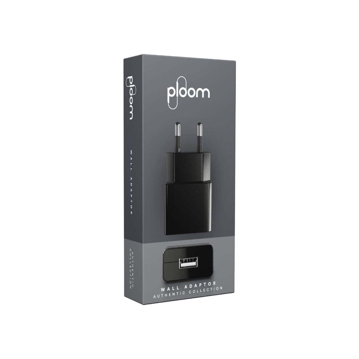 Ploom X Wall Adaptor package - left angle