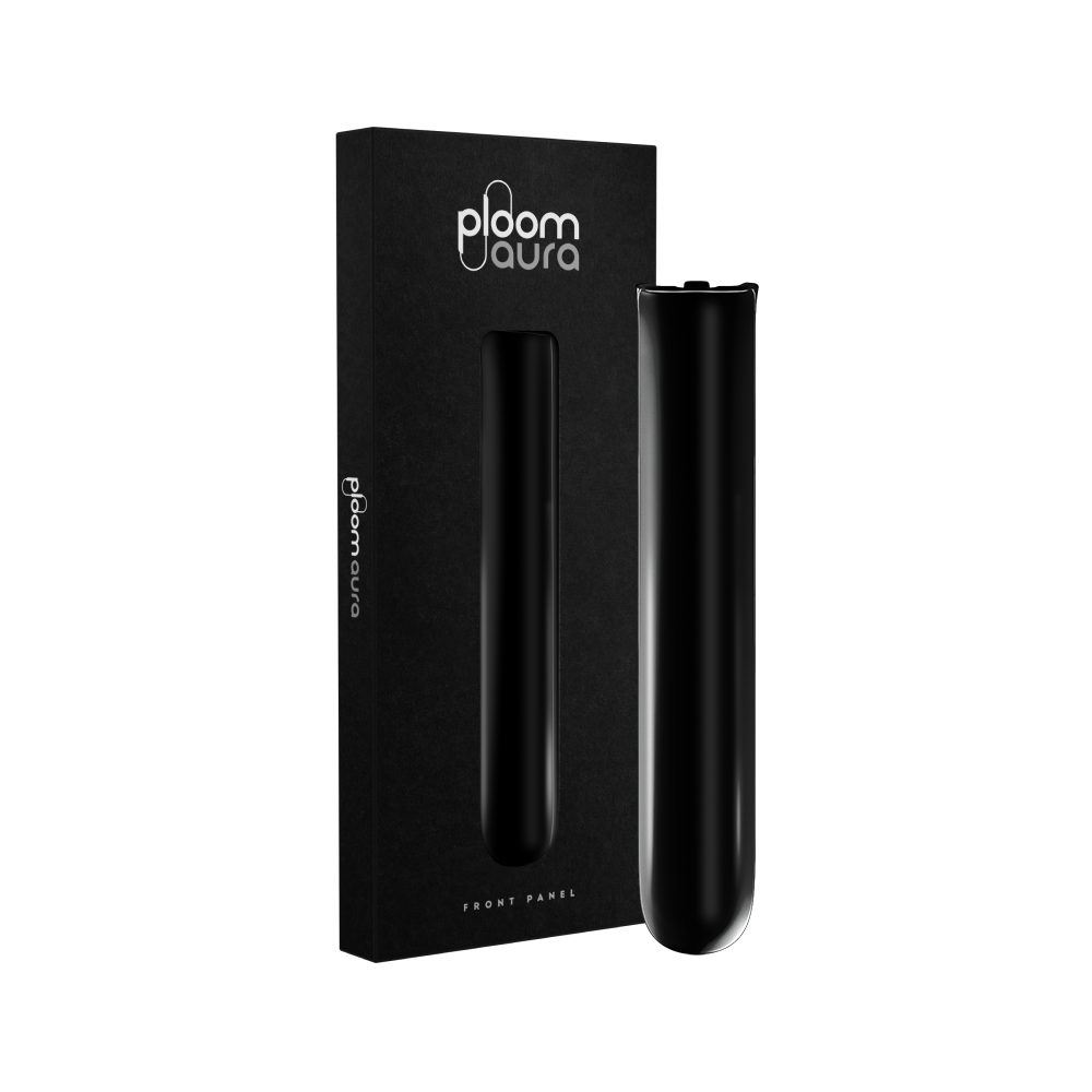 Ploom AURA Front Panel Jet Black pack
