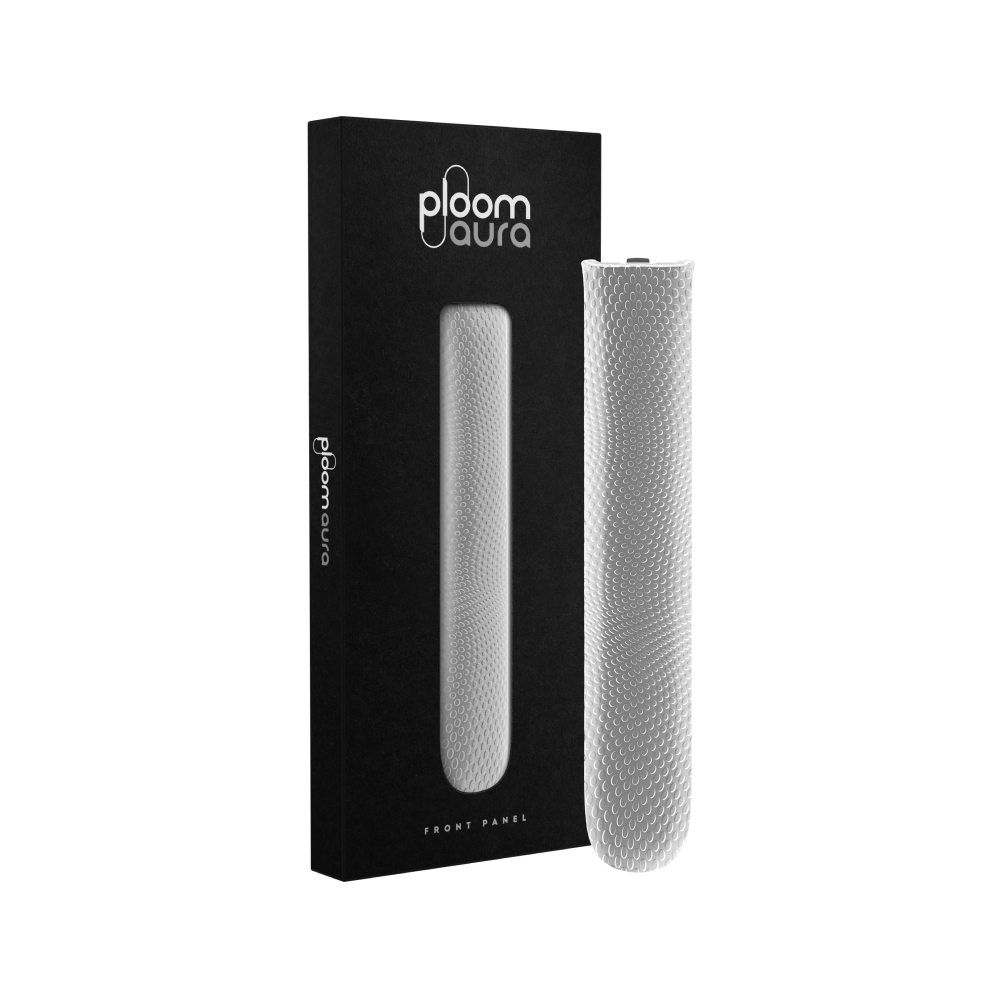 Pakovanje Ploom AURA Jet Black Augmented Pattern prednje maske
