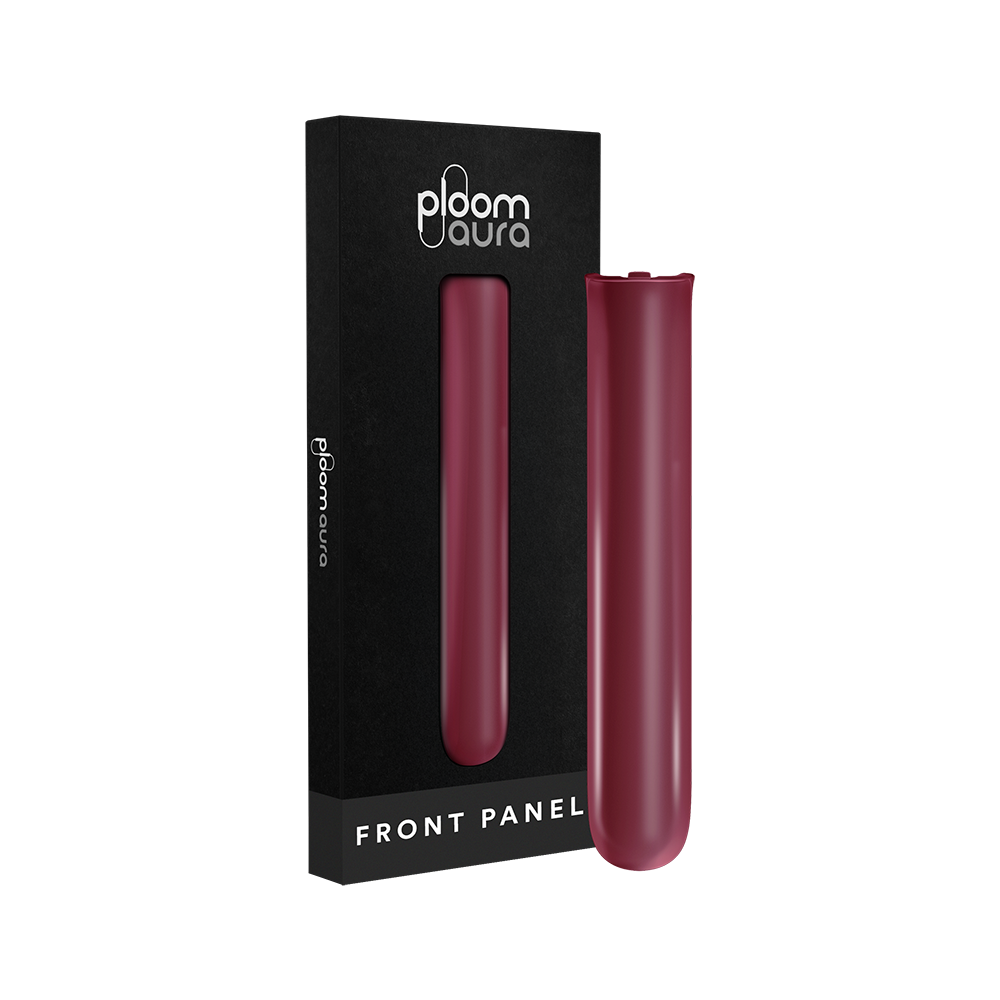 Pakovanje Ploom AURA Dark Orchid prednje maske
