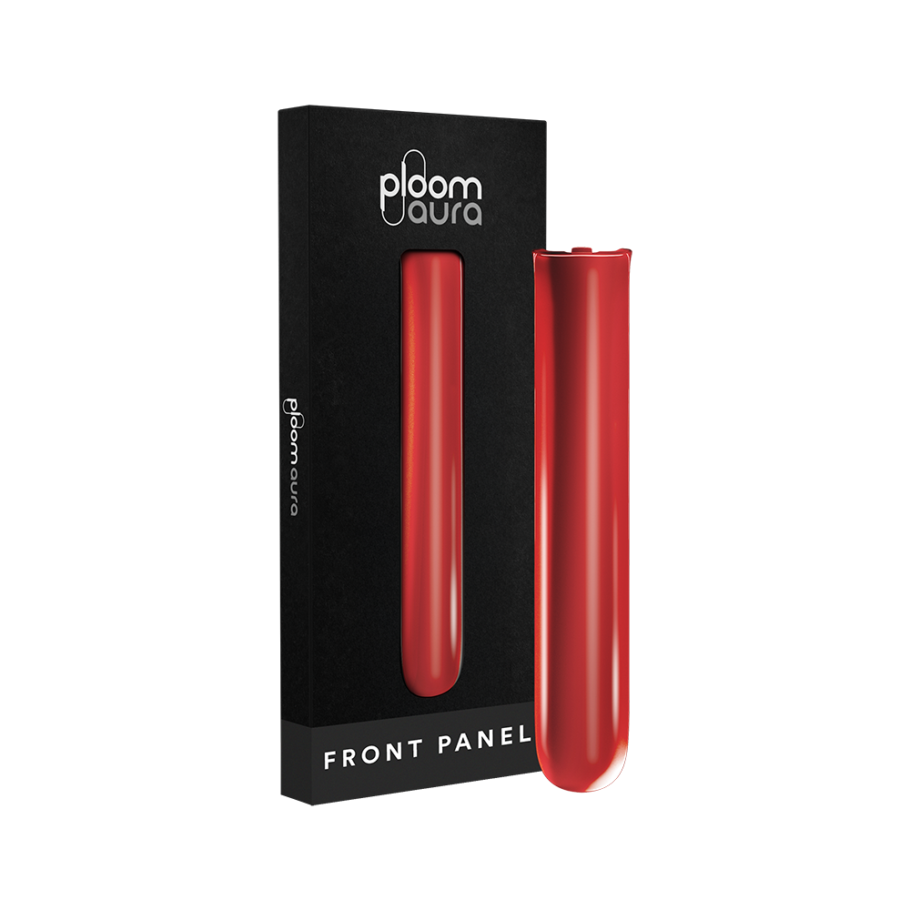 Pakovanje Ploom AURA Lava Red prednje maske
