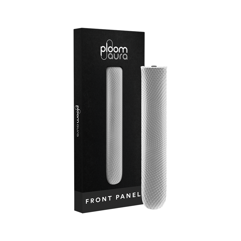 Pakovanje Ploom AURA Jet Black Augmented Pattern prednje maske
