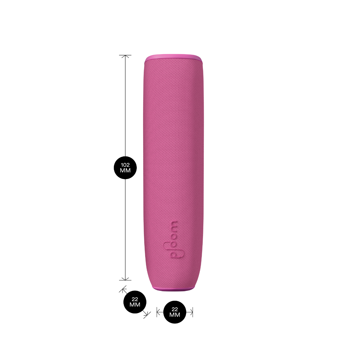 Ploom AURA Zadnja maska Fuchsia Flair