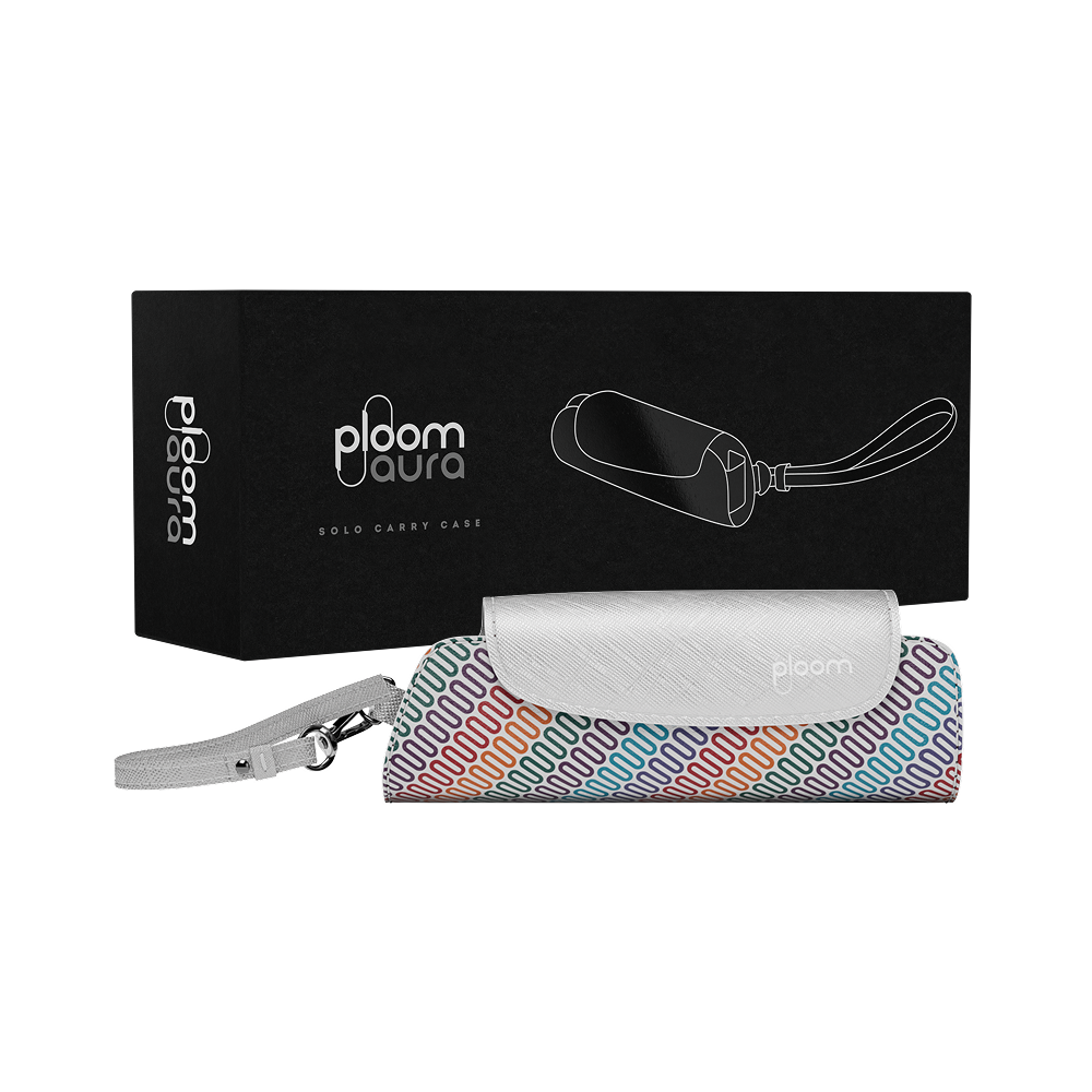 Ploom AURA Solo Carry Case Multicolored Patterned Canvas pack
