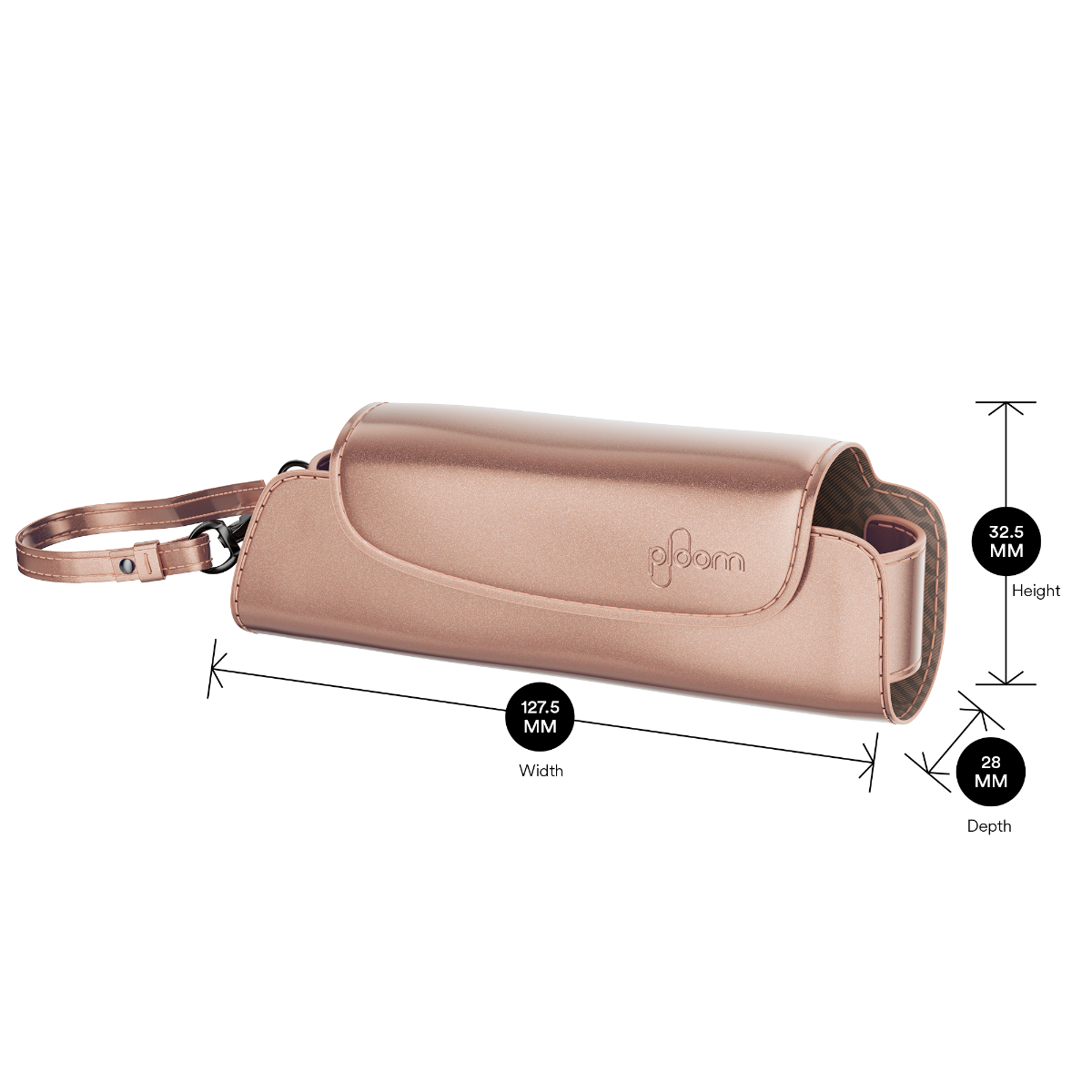 Ploom AURA Solo torbica Rose Gold